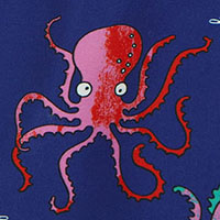 ARTHUS BOY COLOURFUL OCTOPUS